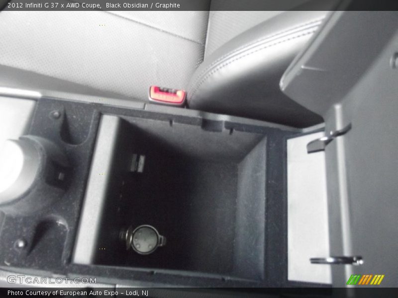 Black Obsidian / Graphite 2012 Infiniti G 37 x AWD Coupe