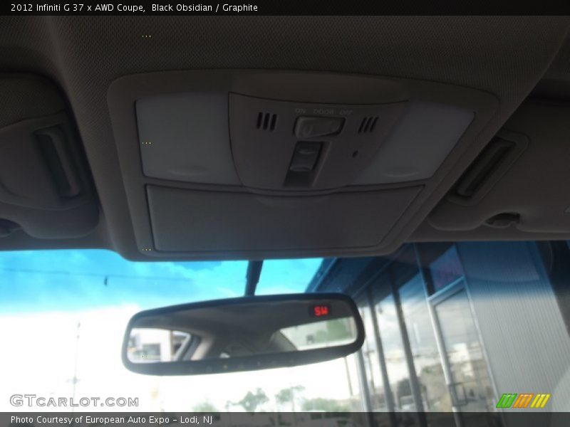 Black Obsidian / Graphite 2012 Infiniti G 37 x AWD Coupe