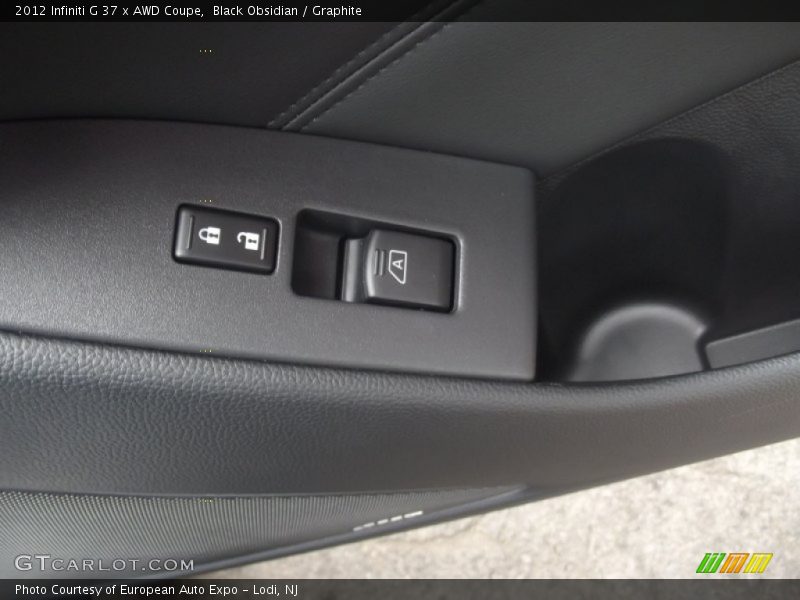 Black Obsidian / Graphite 2012 Infiniti G 37 x AWD Coupe