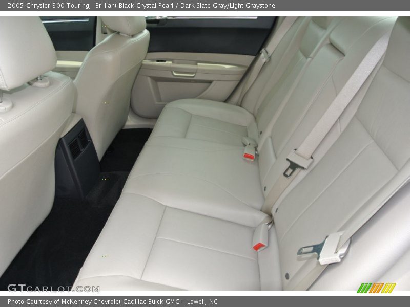 Brilliant Black Crystal Pearl / Dark Slate Gray/Light Graystone 2005 Chrysler 300 Touring