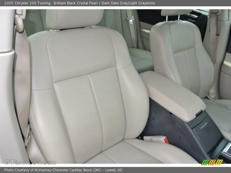 Brilliant Black Crystal Pearl / Dark Slate Gray/Light Graystone 2005 Chrysler 300 Touring