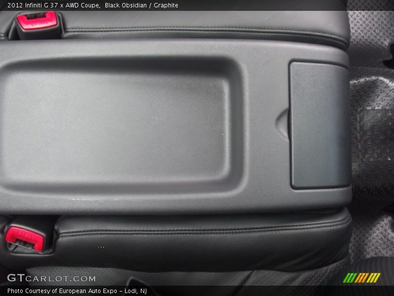 Black Obsidian / Graphite 2012 Infiniti G 37 x AWD Coupe