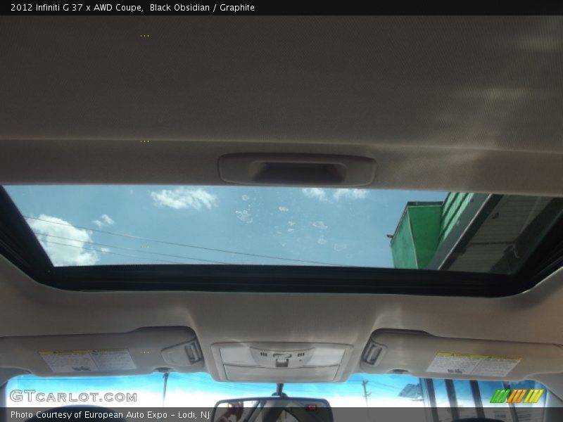 Black Obsidian / Graphite 2012 Infiniti G 37 x AWD Coupe