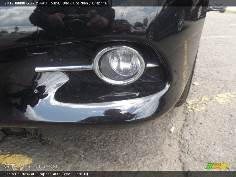 Black Obsidian / Graphite 2012 Infiniti G 37 x AWD Coupe