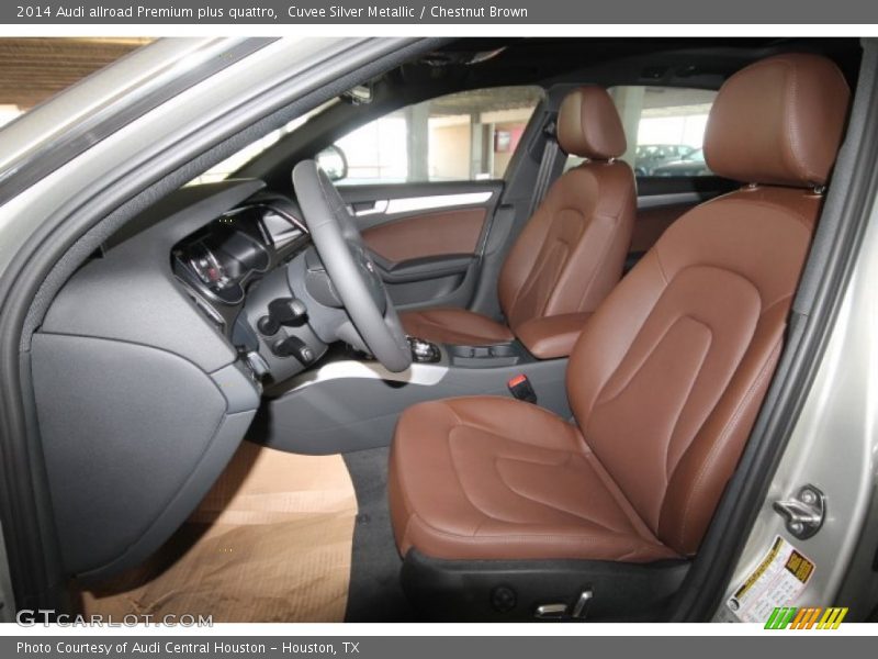  2014 allroad Premium plus quattro Chestnut Brown Interior