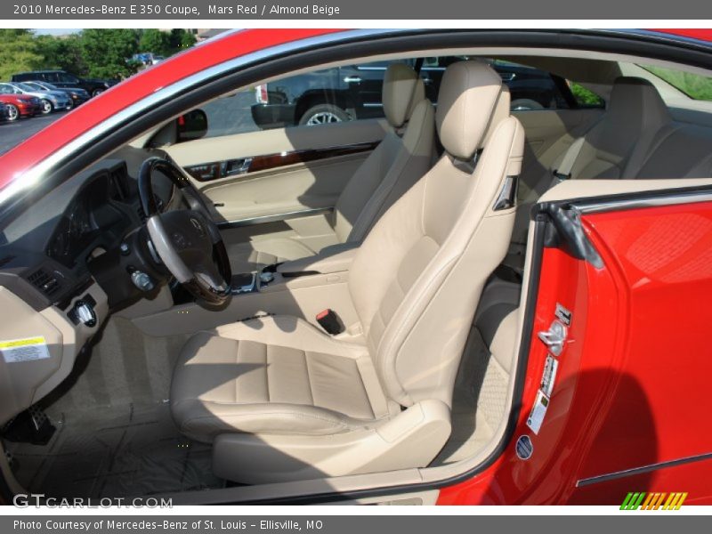 Mars Red / Almond Beige 2010 Mercedes-Benz E 350 Coupe