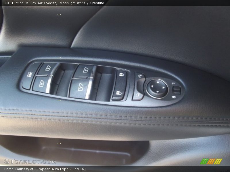 Moonlight White / Graphite 2011 Infiniti M 37x AWD Sedan