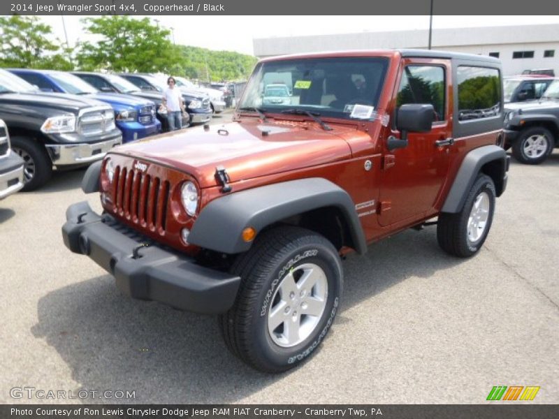 Copperhead / Black 2014 Jeep Wrangler Sport 4x4