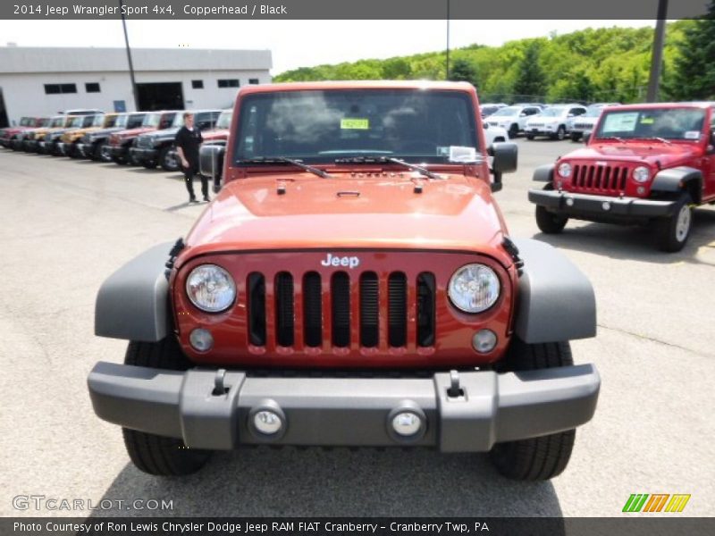 Copperhead / Black 2014 Jeep Wrangler Sport 4x4