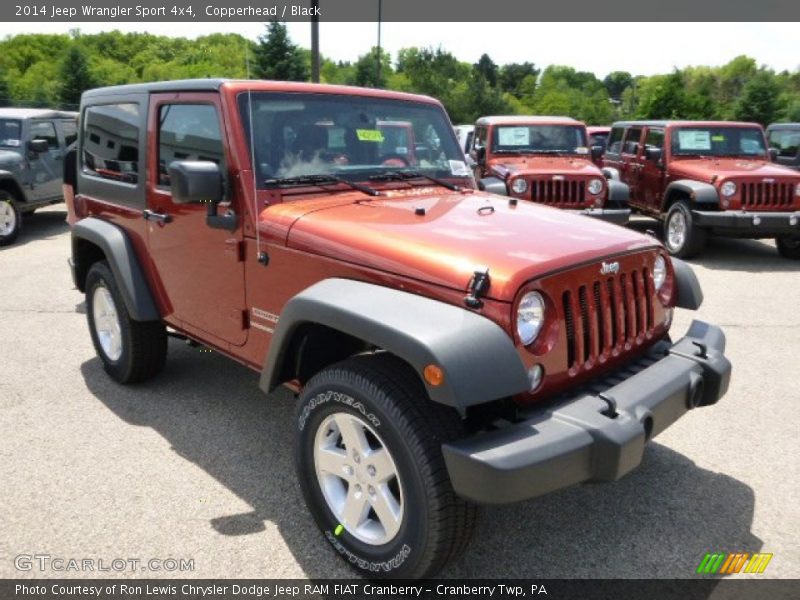 Copperhead / Black 2014 Jeep Wrangler Sport 4x4