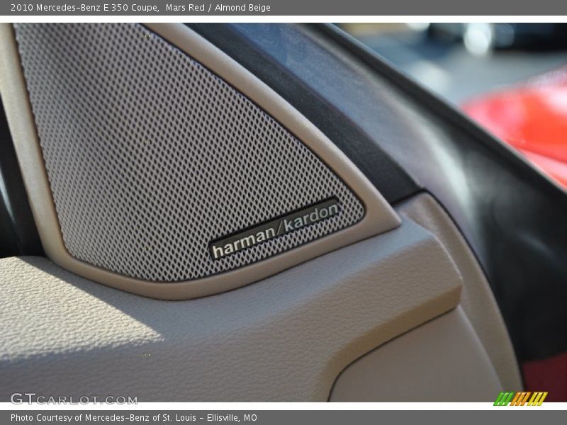 Mars Red / Almond Beige 2010 Mercedes-Benz E 350 Coupe