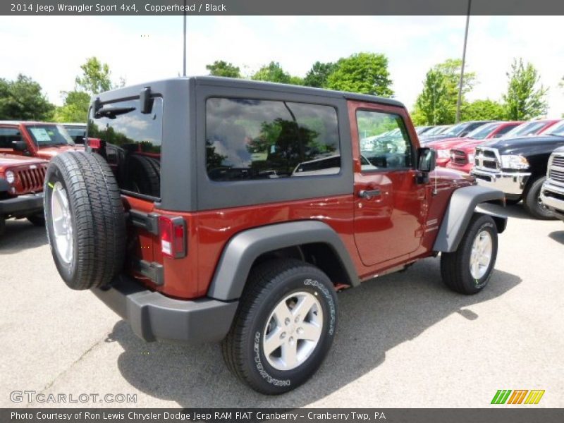 Copperhead / Black 2014 Jeep Wrangler Sport 4x4