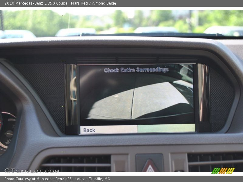Mars Red / Almond Beige 2010 Mercedes-Benz E 350 Coupe