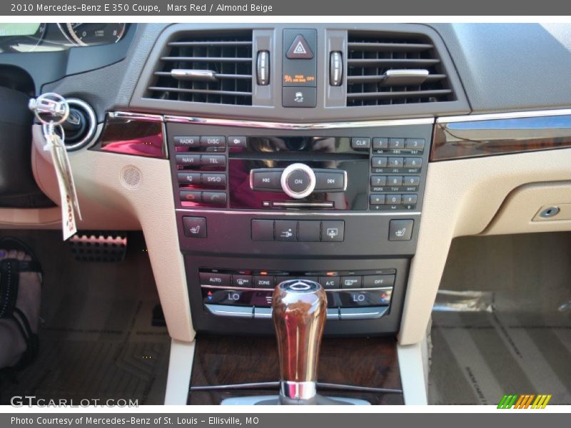 Mars Red / Almond Beige 2010 Mercedes-Benz E 350 Coupe