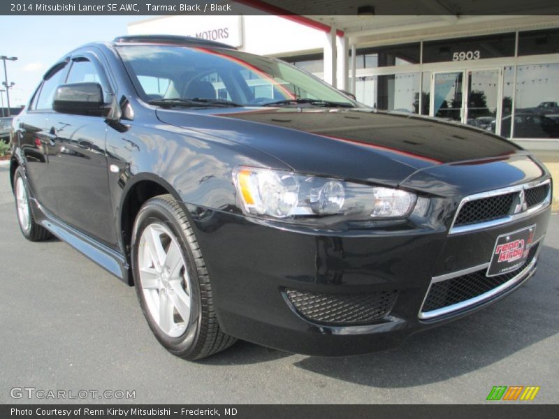 Tarmac Black / Black 2014 Mitsubishi Lancer SE AWC