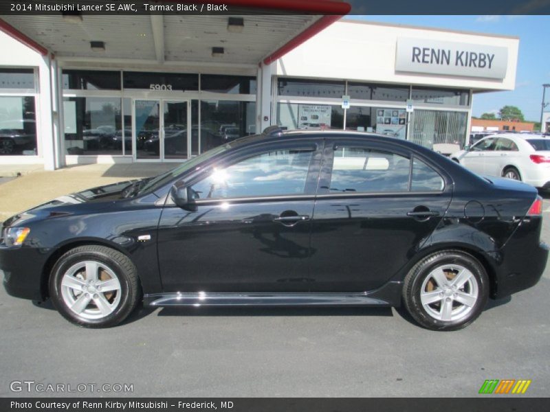 Tarmac Black / Black 2014 Mitsubishi Lancer SE AWC
