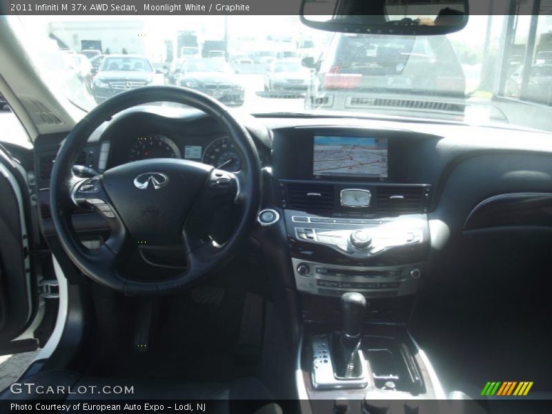 Moonlight White / Graphite 2011 Infiniti M 37x AWD Sedan