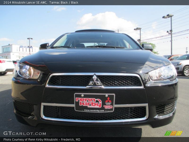 Tarmac Black / Black 2014 Mitsubishi Lancer SE AWC