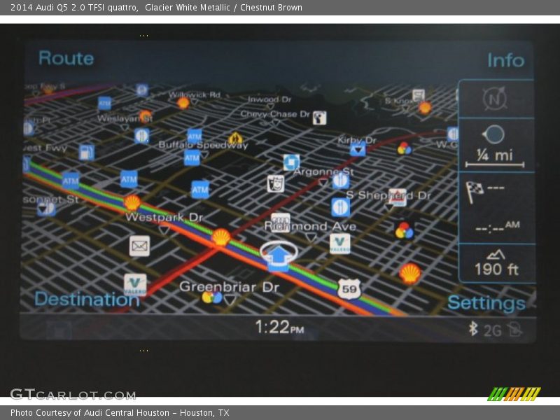 Glacier White Metallic / Chestnut Brown 2014 Audi Q5 2.0 TFSI quattro
