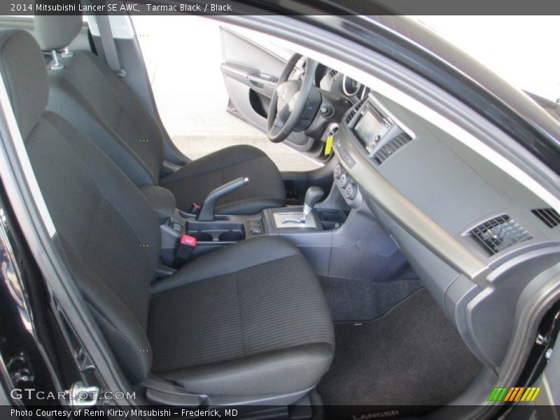 Tarmac Black / Black 2014 Mitsubishi Lancer SE AWC