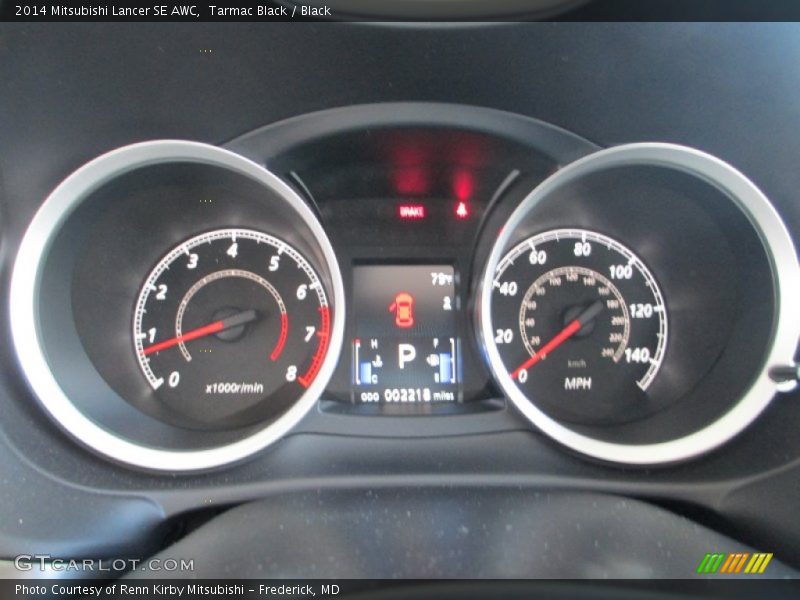 Tarmac Black / Black 2014 Mitsubishi Lancer SE AWC