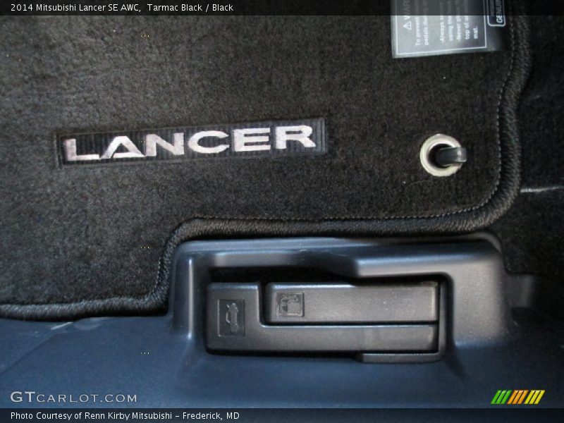 Tarmac Black / Black 2014 Mitsubishi Lancer SE AWC