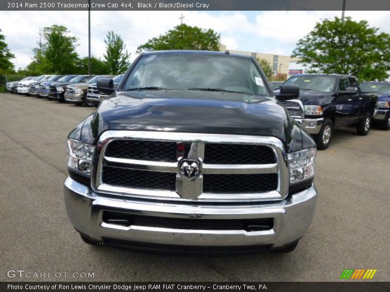 Black / Black/Diesel Gray 2014 Ram 2500 Tradesman Crew Cab 4x4