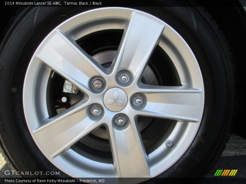 Tarmac Black / Black 2014 Mitsubishi Lancer SE AWC