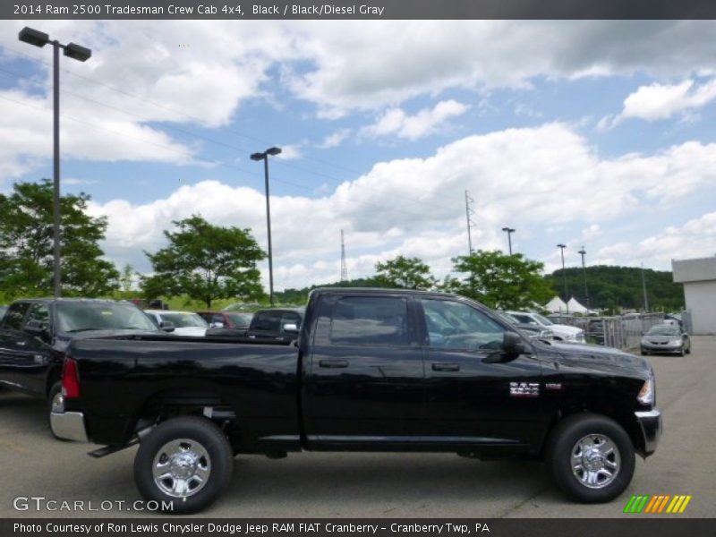 Black / Black/Diesel Gray 2014 Ram 2500 Tradesman Crew Cab 4x4