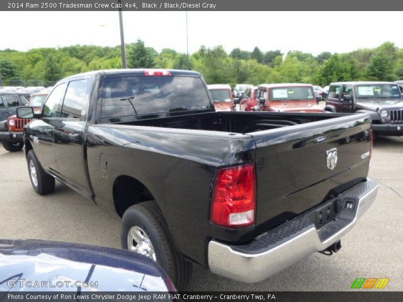Black / Black/Diesel Gray 2014 Ram 2500 Tradesman Crew Cab 4x4