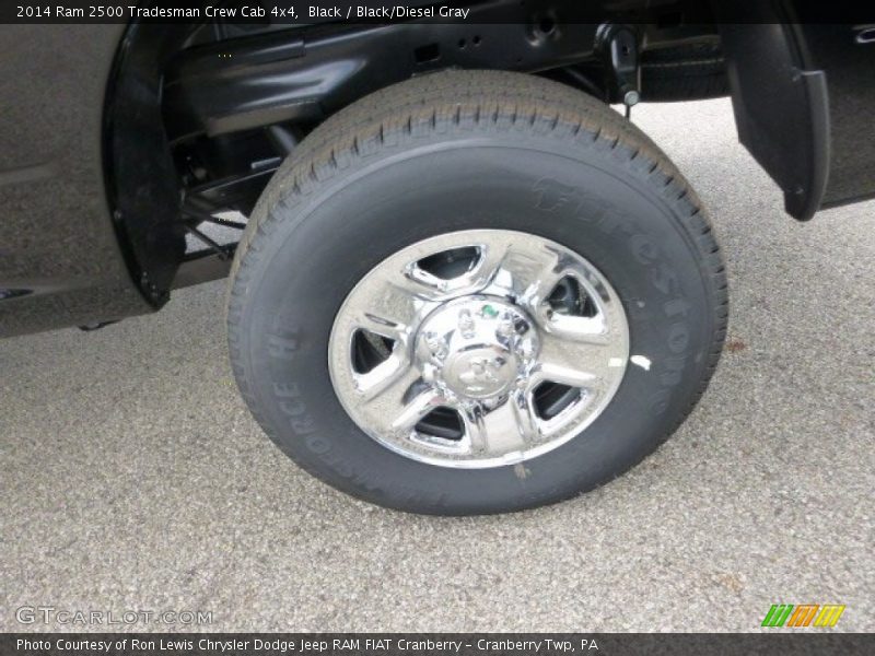 Black / Black/Diesel Gray 2014 Ram 2500 Tradesman Crew Cab 4x4