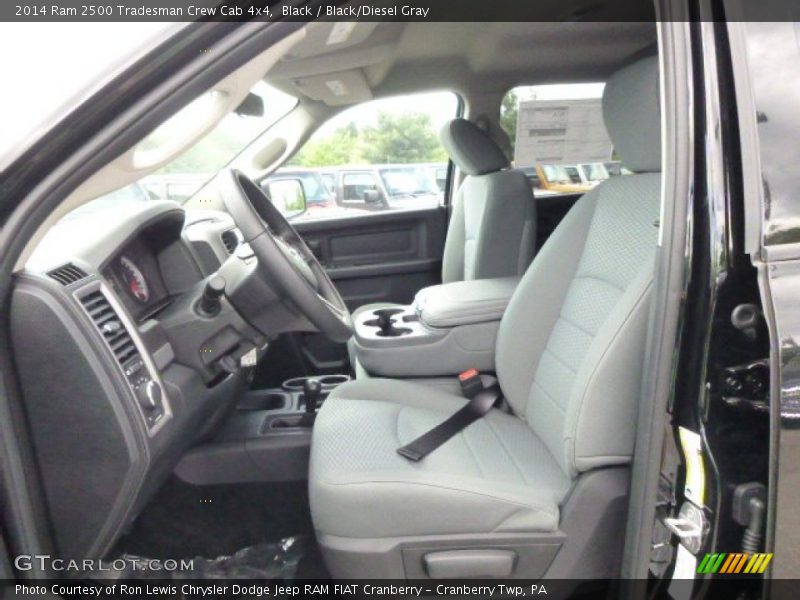 Black / Black/Diesel Gray 2014 Ram 2500 Tradesman Crew Cab 4x4