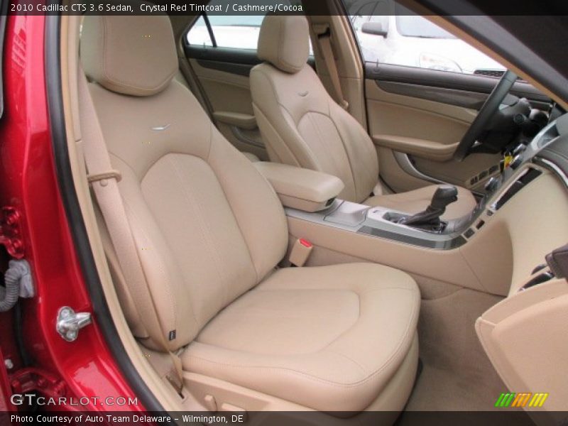 Crystal Red Tintcoat / Cashmere/Cocoa 2010 Cadillac CTS 3.6 Sedan