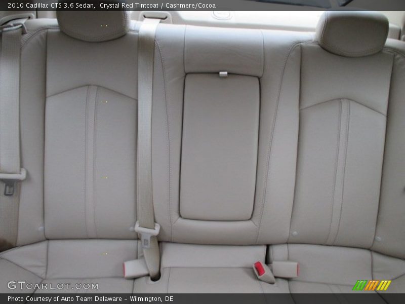 Crystal Red Tintcoat / Cashmere/Cocoa 2010 Cadillac CTS 3.6 Sedan