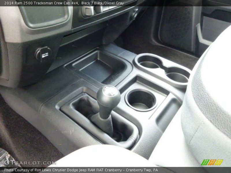 Black / Black/Diesel Gray 2014 Ram 2500 Tradesman Crew Cab 4x4