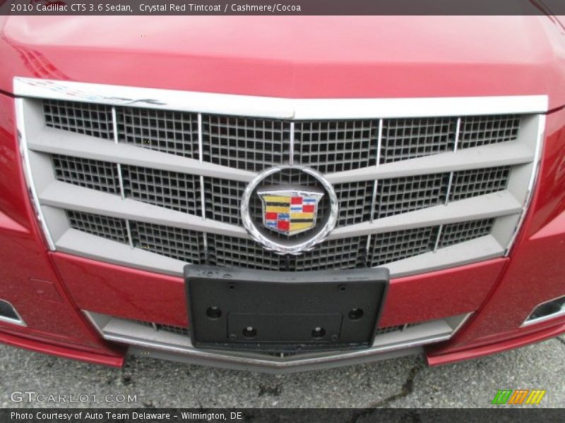 Crystal Red Tintcoat / Cashmere/Cocoa 2010 Cadillac CTS 3.6 Sedan