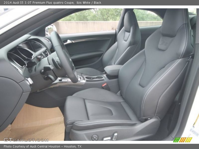 Ibis White / Black 2014 Audi S5 3.0T Premium Plus quattro Coupe