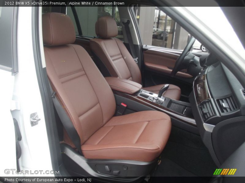 Alpine White / Cinnamon Brown 2012 BMW X5 xDrive35i Premium