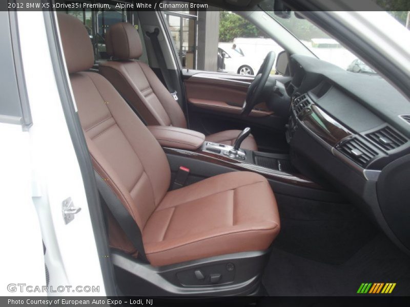 Alpine White / Cinnamon Brown 2012 BMW X5 xDrive35i Premium