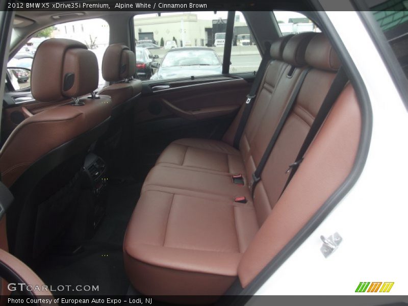Alpine White / Cinnamon Brown 2012 BMW X5 xDrive35i Premium