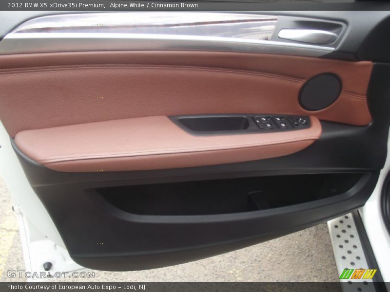 Alpine White / Cinnamon Brown 2012 BMW X5 xDrive35i Premium