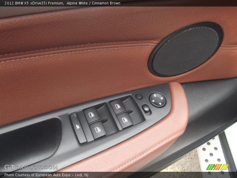 Alpine White / Cinnamon Brown 2012 BMW X5 xDrive35i Premium