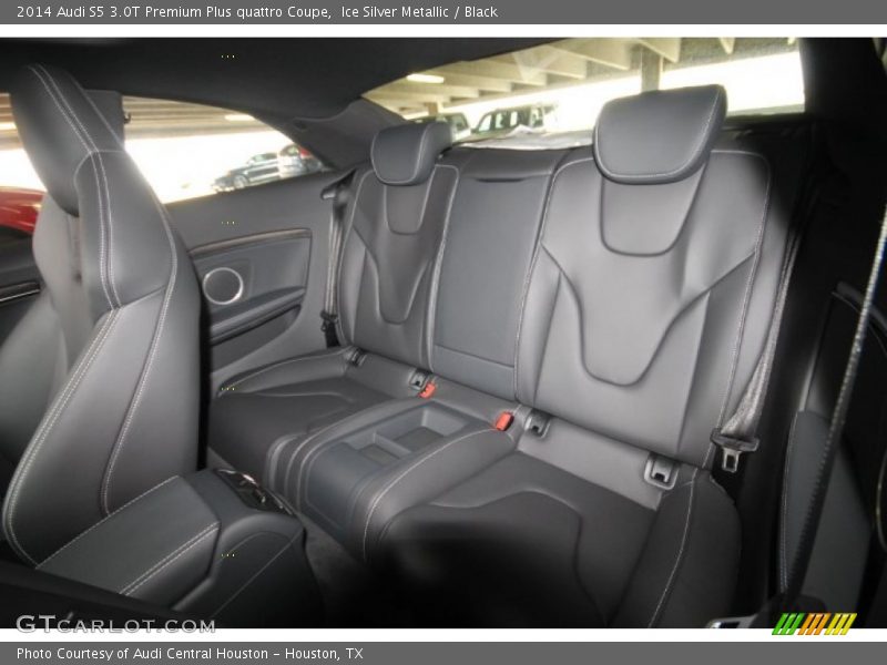 Ice Silver Metallic / Black 2014 Audi S5 3.0T Premium Plus quattro Coupe