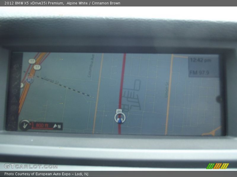 Alpine White / Cinnamon Brown 2012 BMW X5 xDrive35i Premium