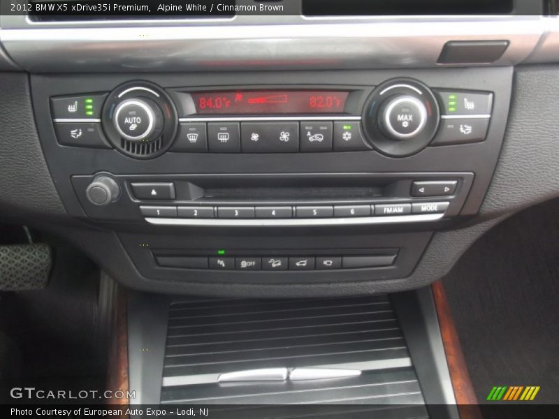 Alpine White / Cinnamon Brown 2012 BMW X5 xDrive35i Premium
