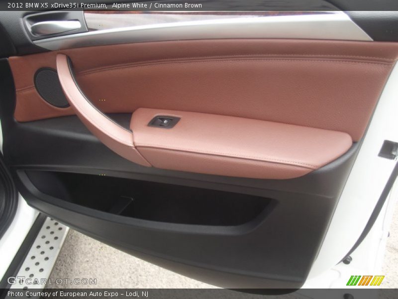 Alpine White / Cinnamon Brown 2012 BMW X5 xDrive35i Premium