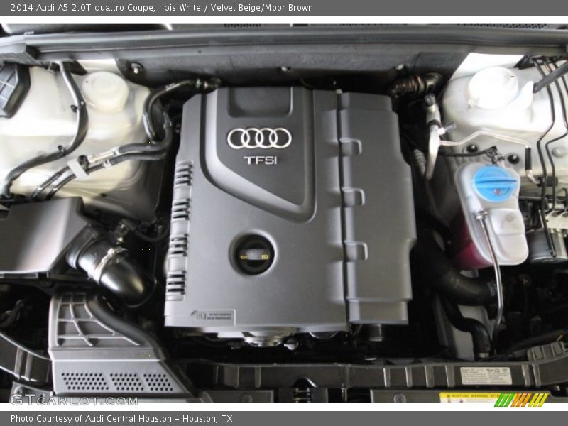 Ibis White / Velvet Beige/Moor Brown 2014 Audi A5 2.0T quattro Coupe