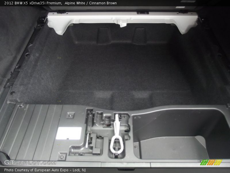 Alpine White / Cinnamon Brown 2012 BMW X5 xDrive35i Premium
