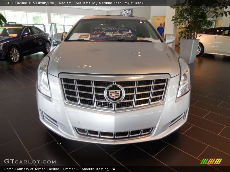 Radiant Silver Metallic / Medium Titanium/Jet Black 2013 Cadillac XTS Luxury FWD