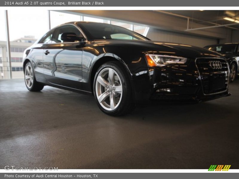 Brilliant Black / Black 2014 Audi A5 2.0T quattro Coupe